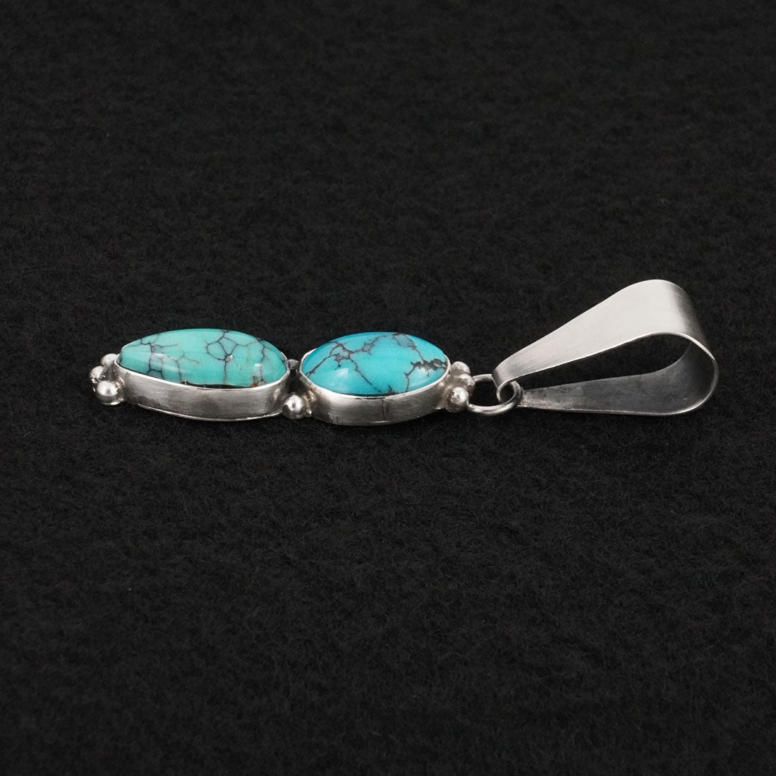 Rena Begay Turquoise & Sterling Silver Pendant
