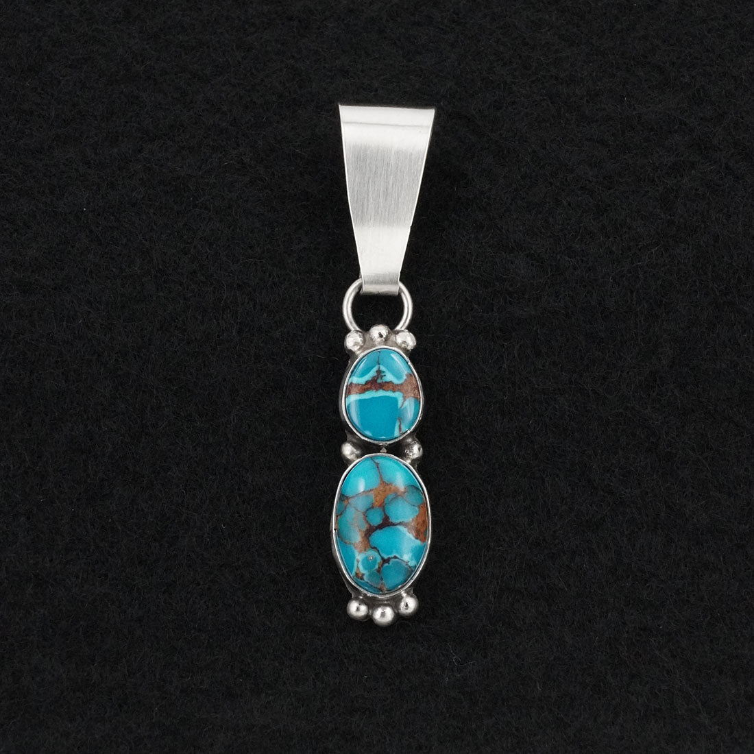 Rena Begay Turquoise & Sterling Silver Pendant