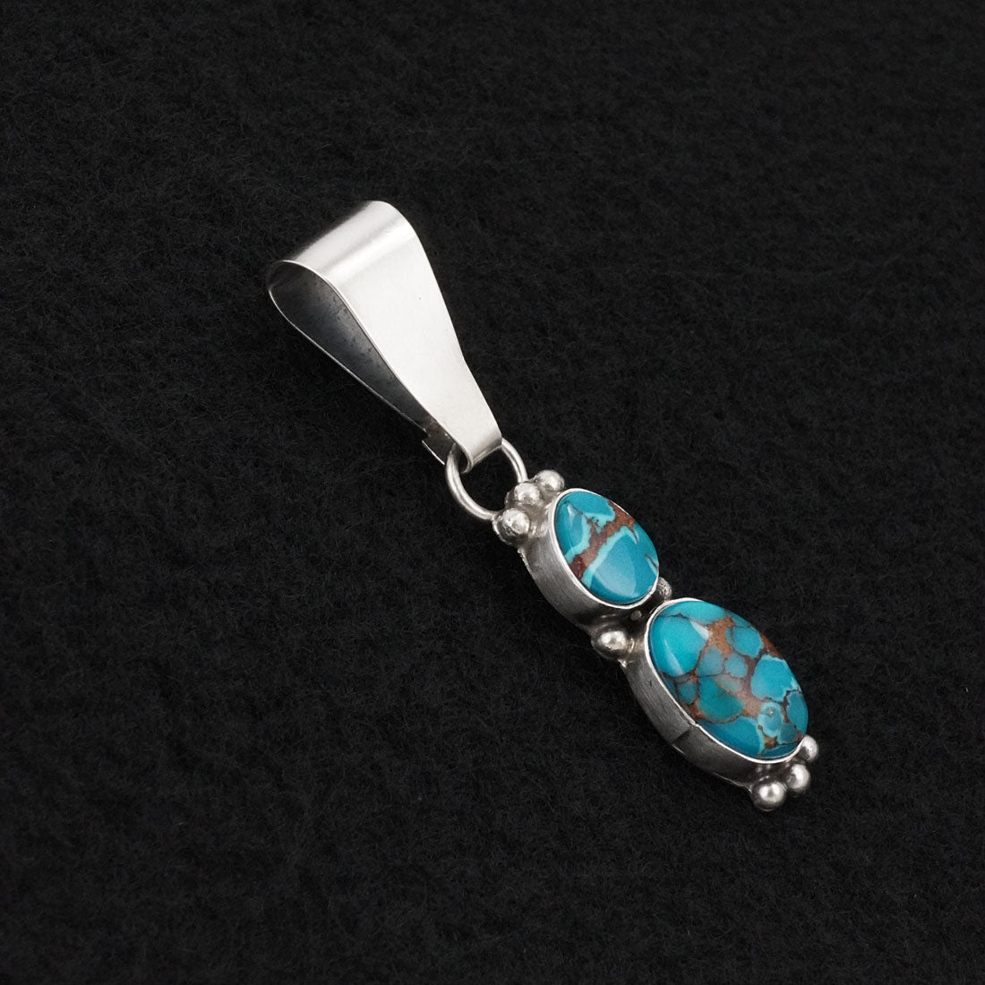 Rena Begay Turquoise & Sterling Silver Pendant