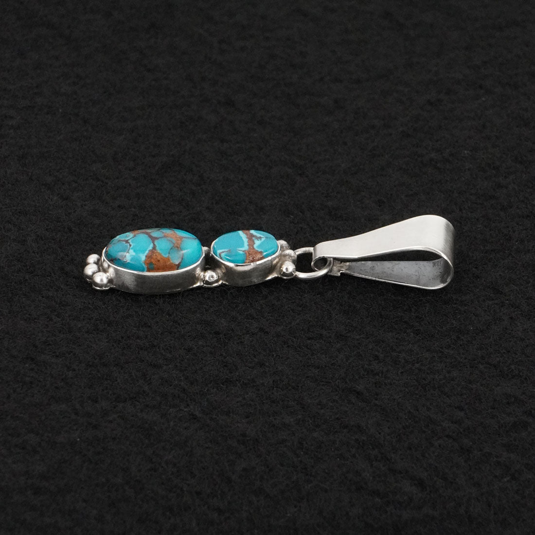 Rena Begay Turquoise & Sterling Silver Pendant