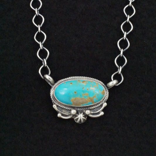Kathleen Livingston Turquoise & Sterling Silver Necklace