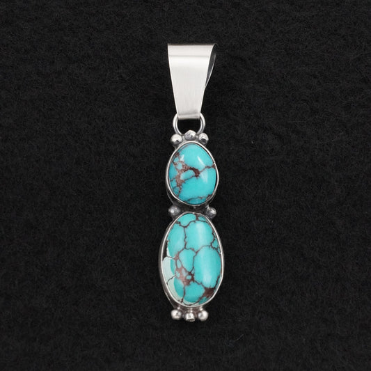 Rena Begay Turquoise & Sterling Silver Pendant