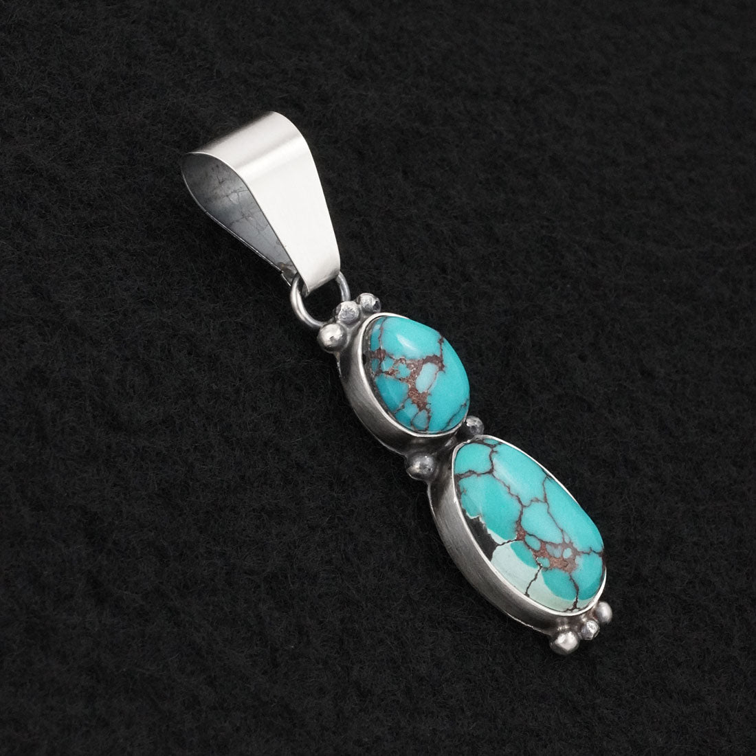 Rena Begay Turquoise & Sterling Silver Pendant
