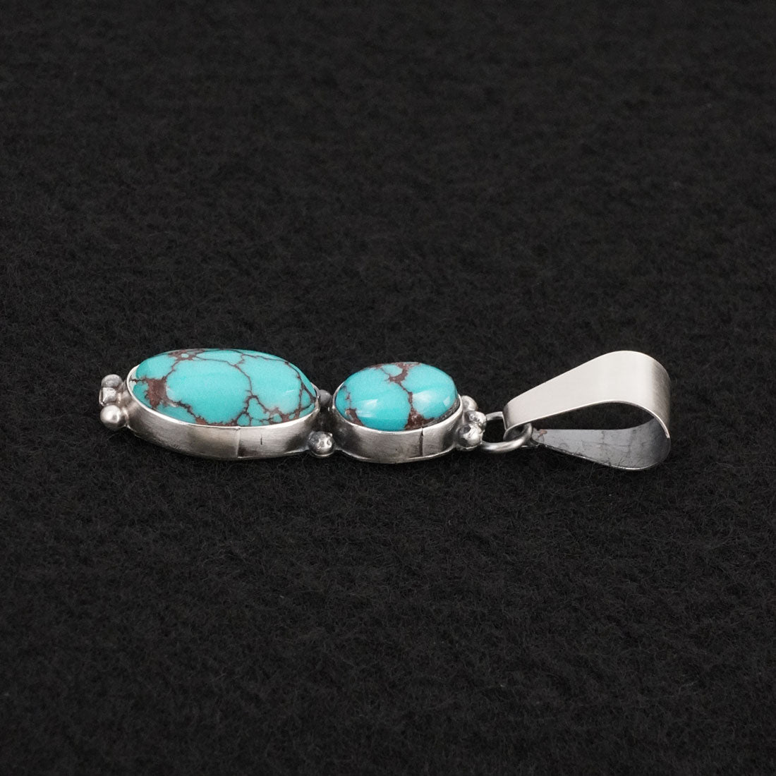 Rena Begay Turquoise & Sterling Silver Pendant