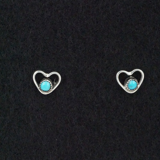 Hazel Pablito Turquoise & Sterling Silver Earrings