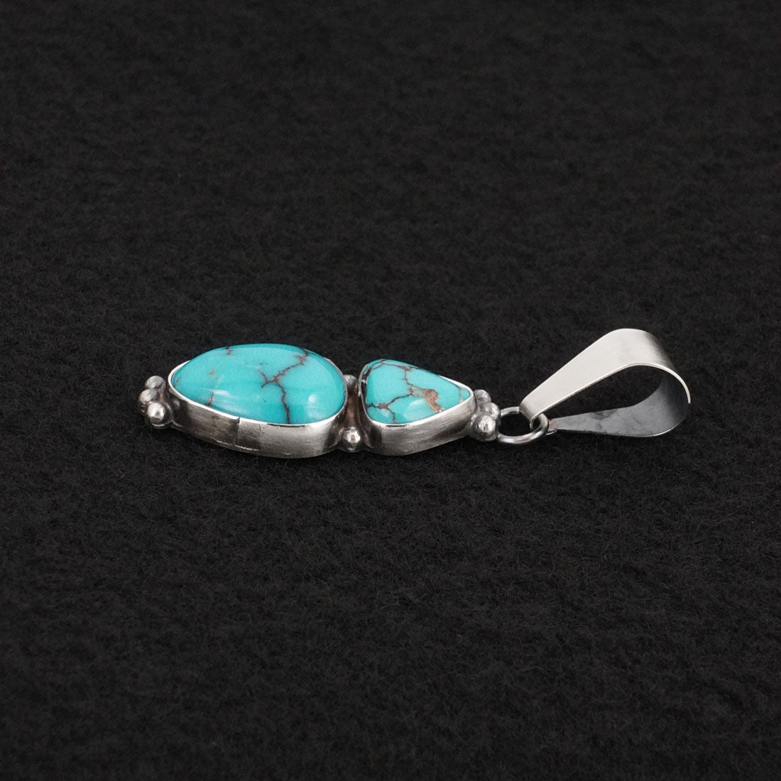 Rena Begay Turquoise & Sterling Silver Pendant