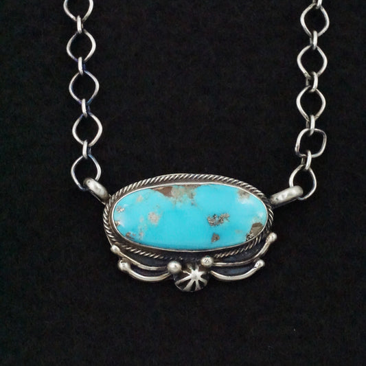 Kathleen Livingston Turquoise & Sterling Silver Necklace