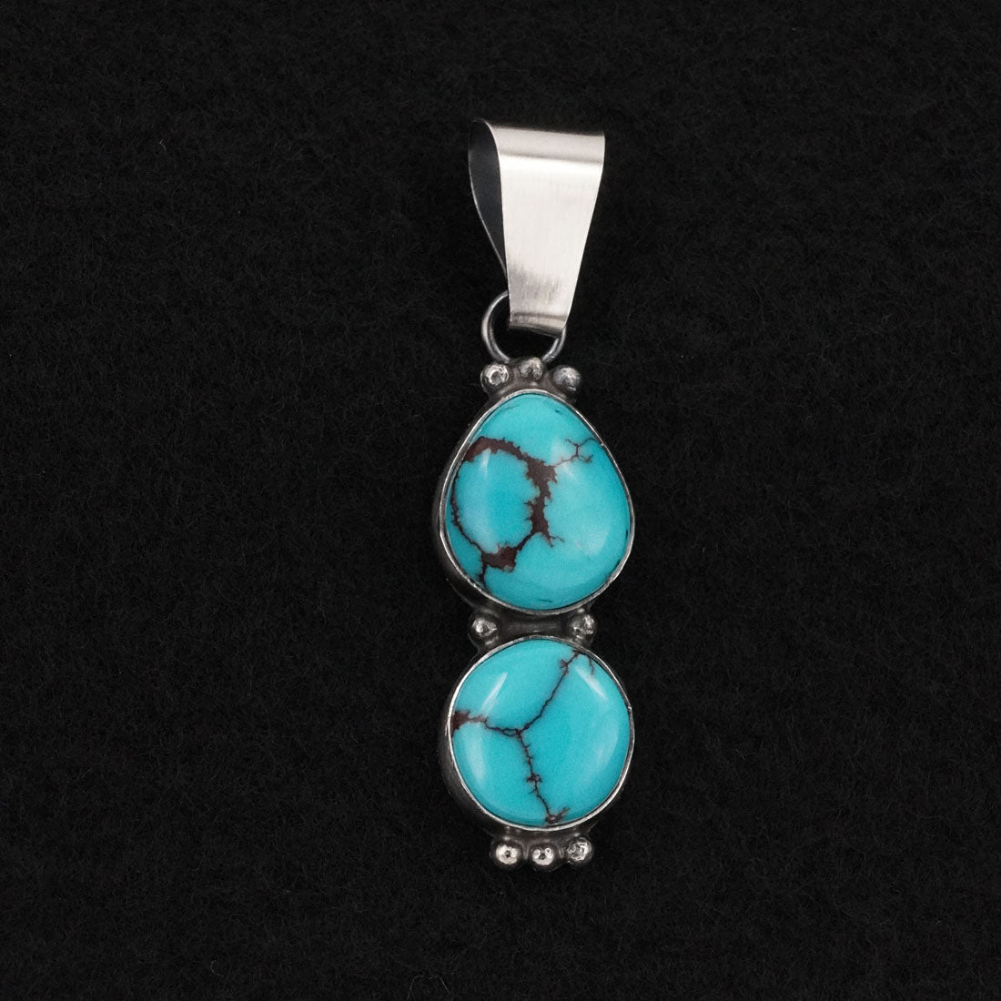 Rena Begay Turquoise & Sterling Silver Pendant