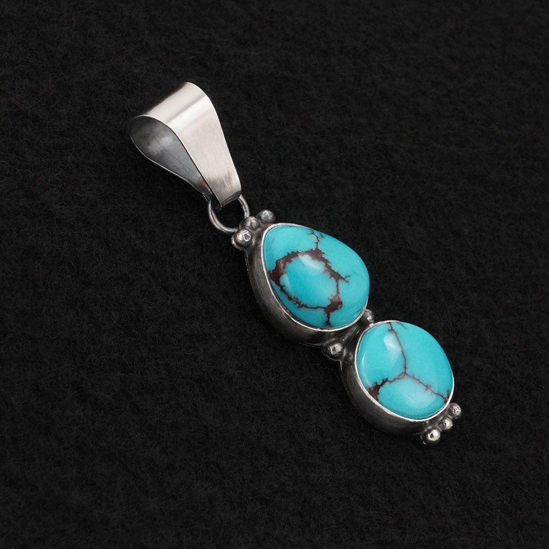 Rena Begay Turquoise & Sterling Silver Pendant