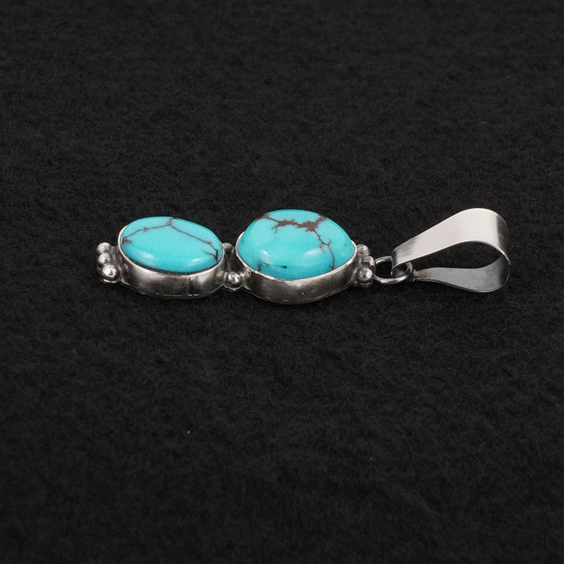 Rena Begay Turquoise & Sterling Silver Pendant