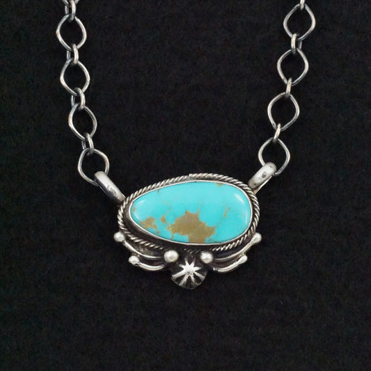 Kathleen Livingston Turquoise & Sterling Silver Necklace