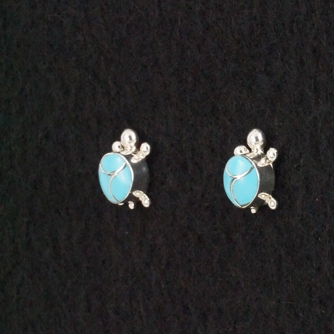 Verona Yattsate Turquoise & Sterling Silver Earrings