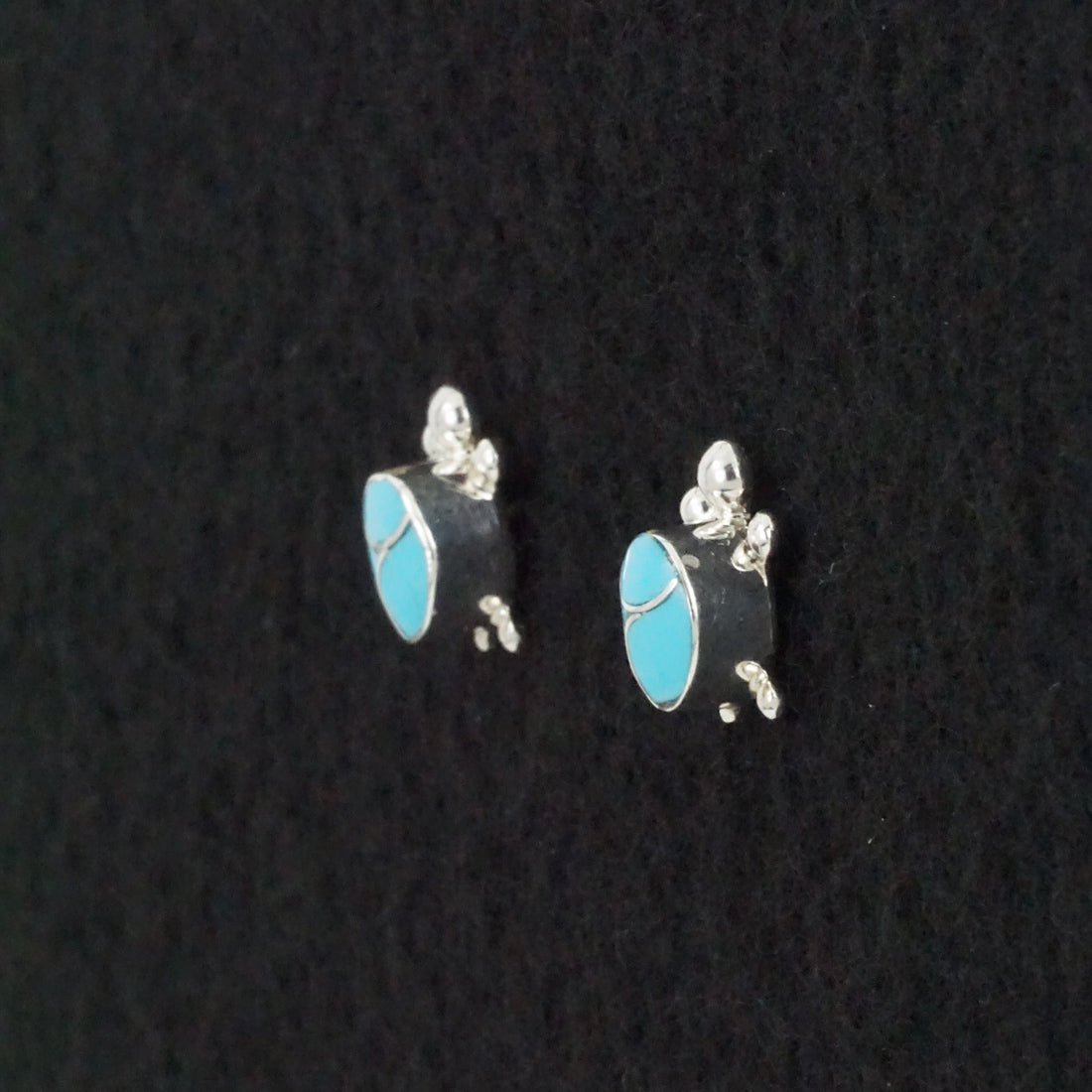 Verona Yattsate Turquoise & Sterling Silver Earrings