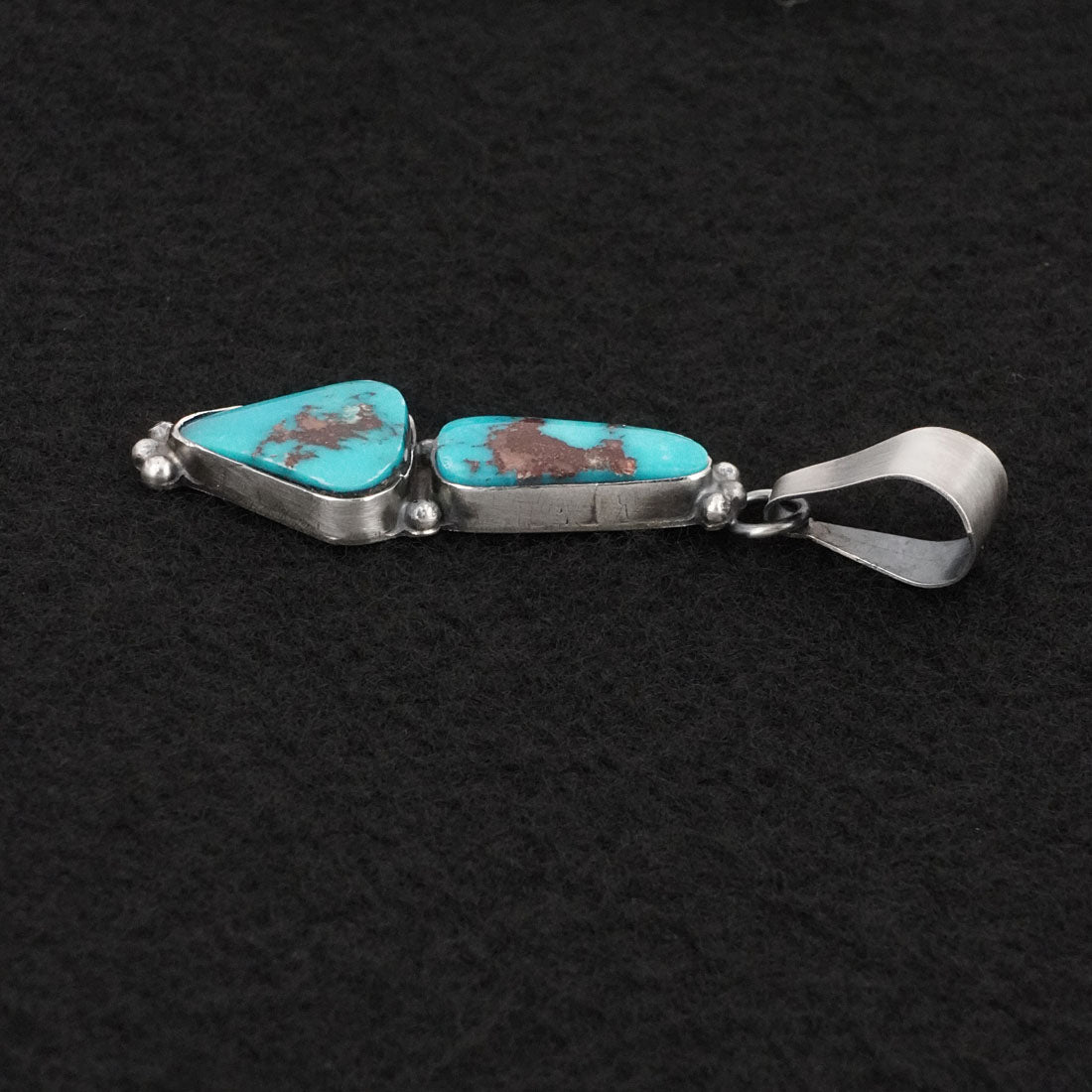 Rena Begay Turquoise & Sterling Silver Pendant