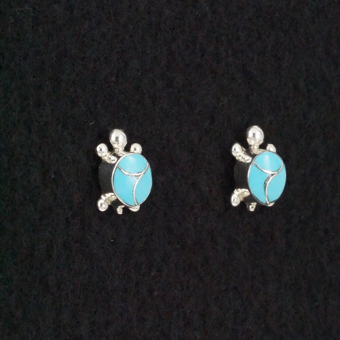 Verona Yattsate Turquoise & Sterling Silver Earrings