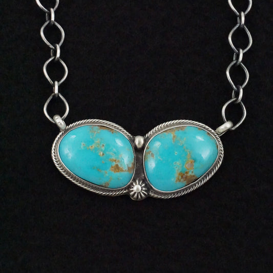 Kathleen Livingston Turquoise & Sterling Silver Necklace