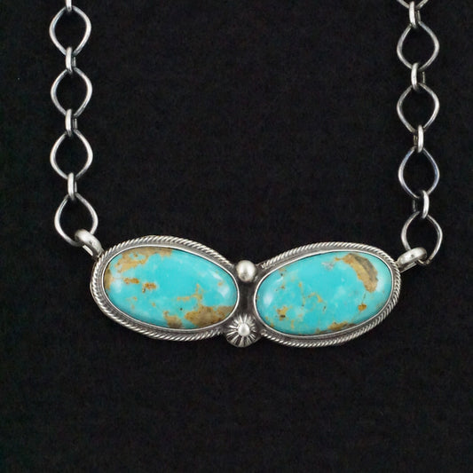 Kathleen Livingston Turquoise & Sterling Silver Necklace