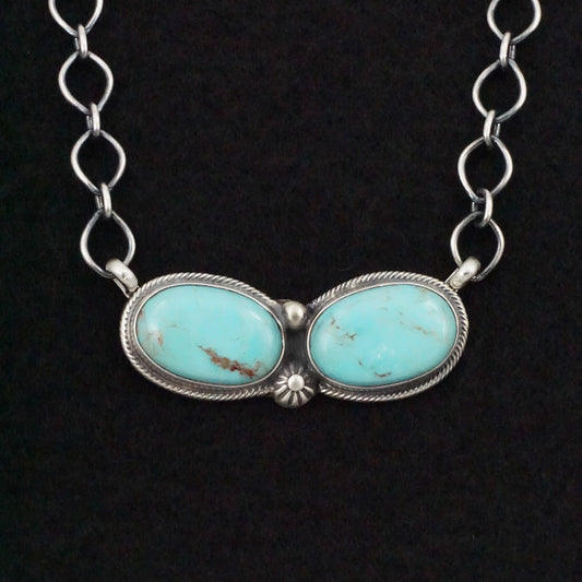 Kathleen Livingston Turquoise & Sterling Silver Necklace