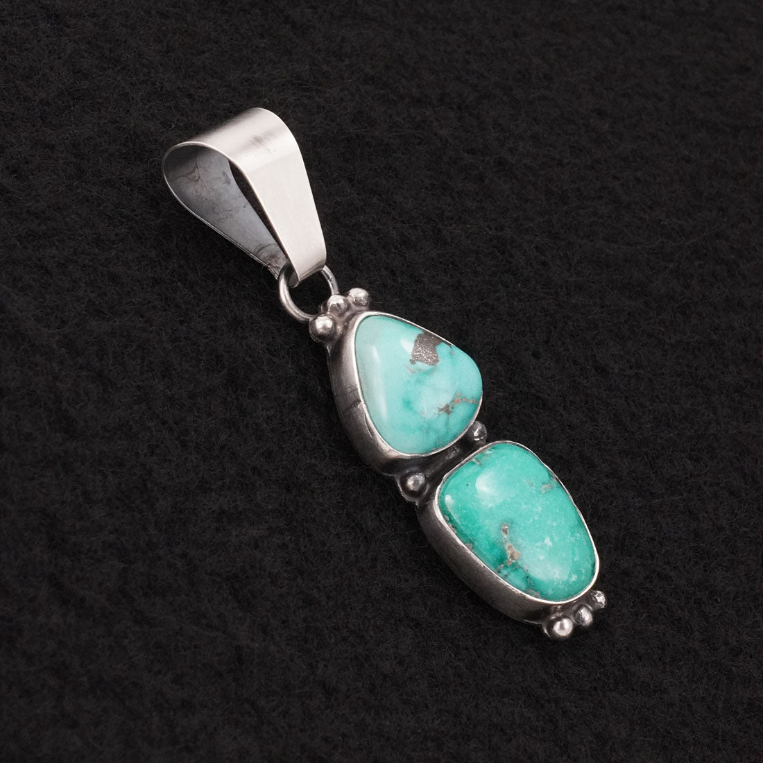 Rena Begay Turquoise & Sterling Silver Pendant