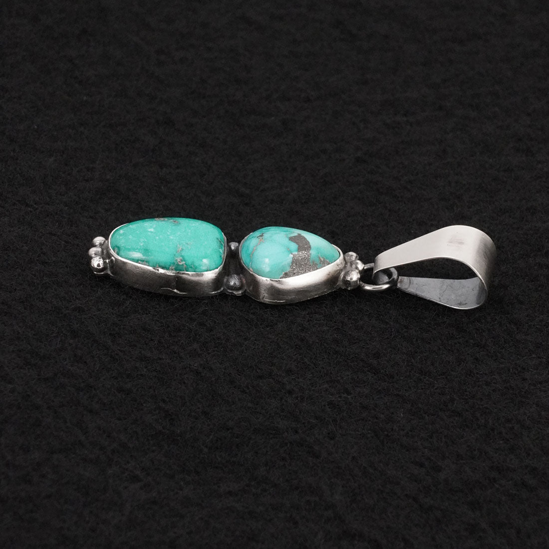 Rena Begay Turquoise & Sterling Silver Pendant