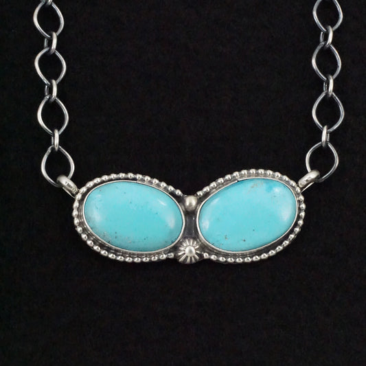 Kathleen Livingston Turquoise & Sterling Silver Necklace