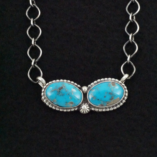 Kathleen Livingston Turquoise & Sterling Silver Necklace