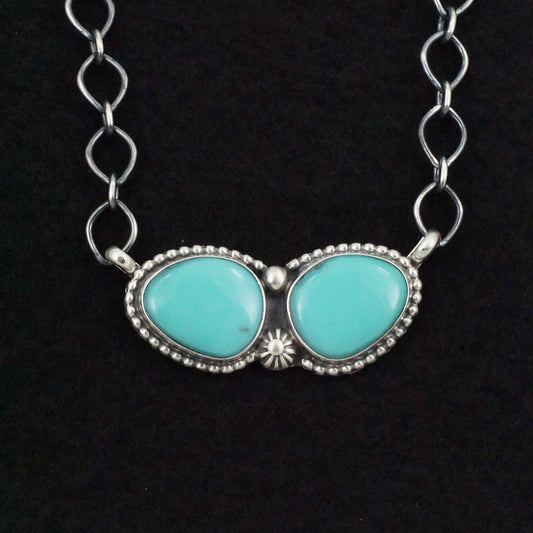 Kathleen Livingston Turquoise & Sterling Silver Necklace