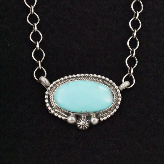 Kathleen Livingston Turquoise & Sterling Silver Necklace