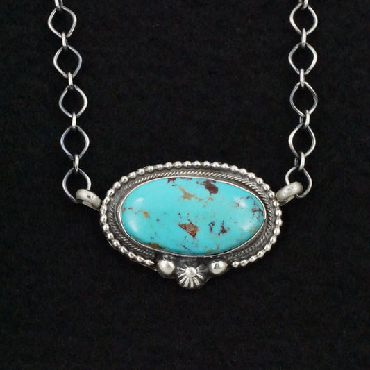 Kathleen Livingston Turquoise & Sterling Silver Necklace