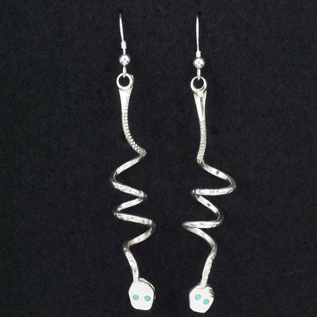 Joy Calavaza Turquoise & Sterling Silver Earrings