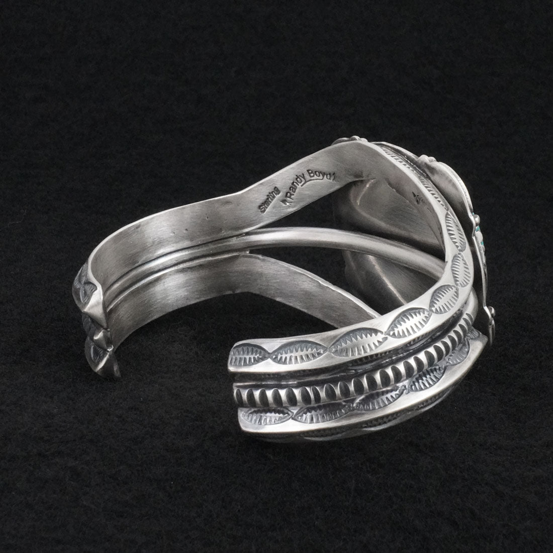 Randy Boyd Turquoise & Sterling Silver Bracelet