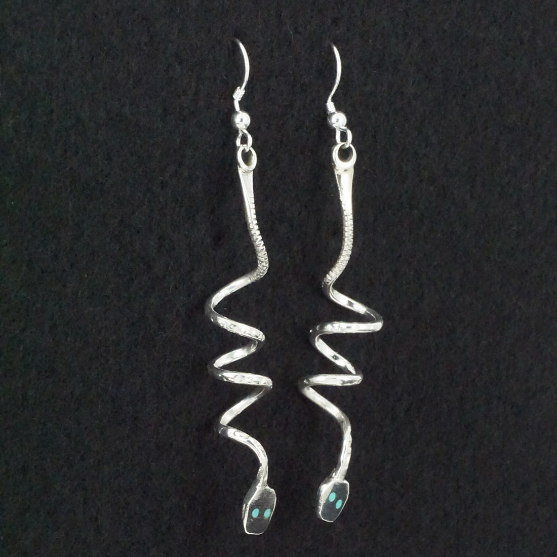 Joy Calavaza Turquoise & Sterling Silver Earrings