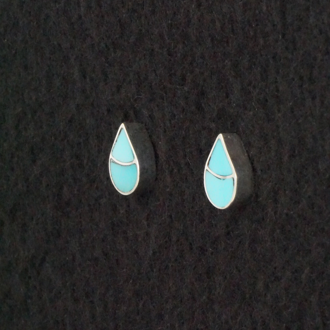 Lynette Johnson Turquoise & Sterling Silver Earrings