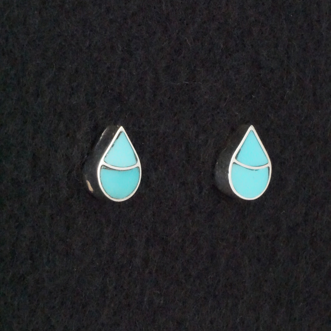 Lynette Johnson Turquoise & Sterling Silver Earrings