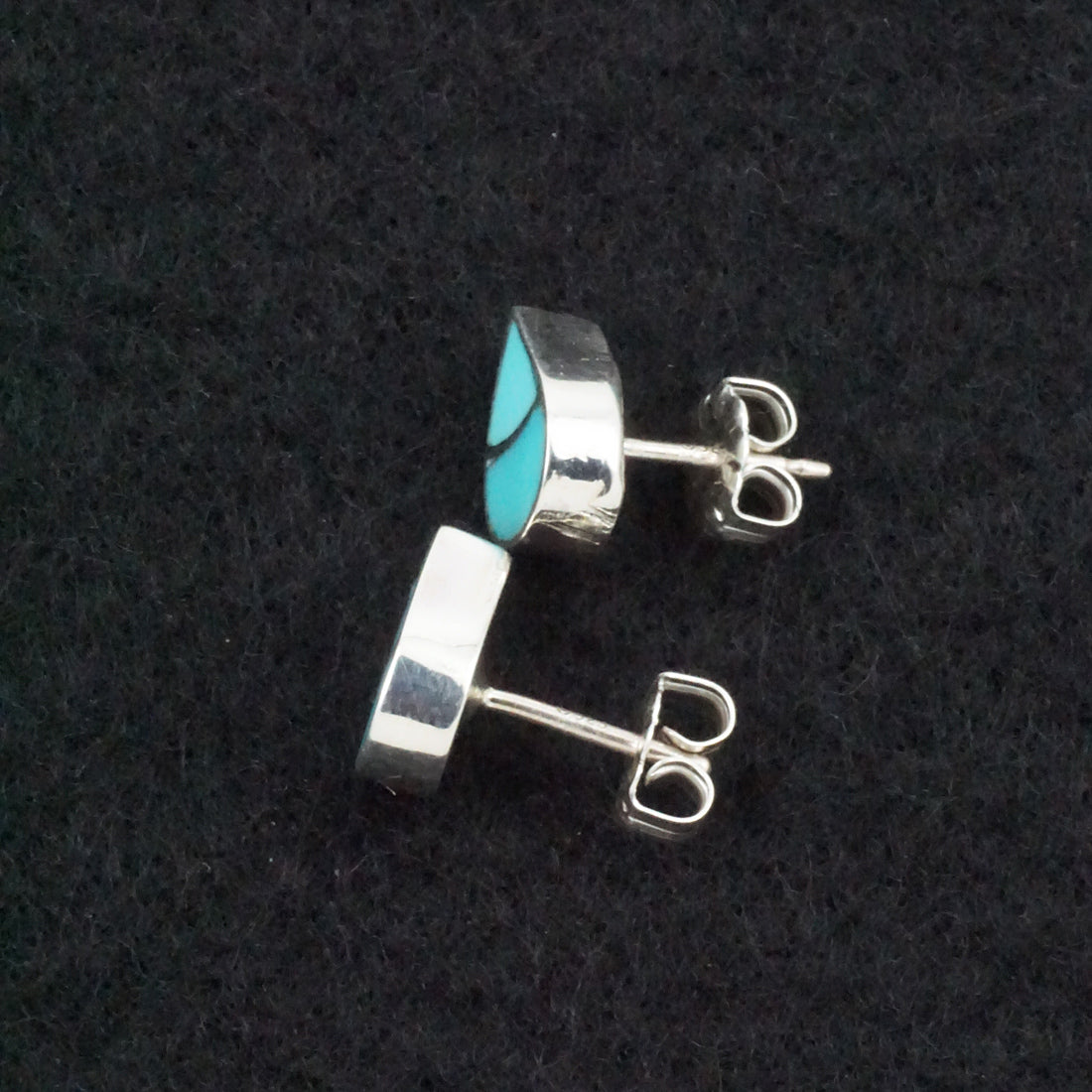 Lynette Johnson Turquoise & Sterling Silver Earrings