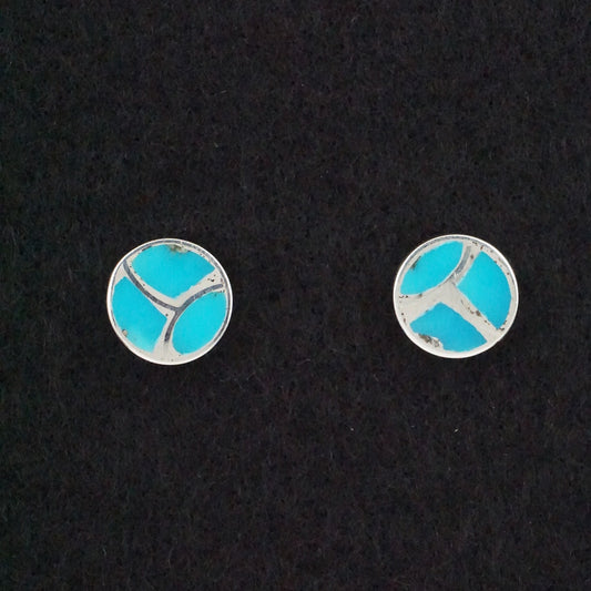 Lynette Johnson Turquoise & Sterling Silver Earrings