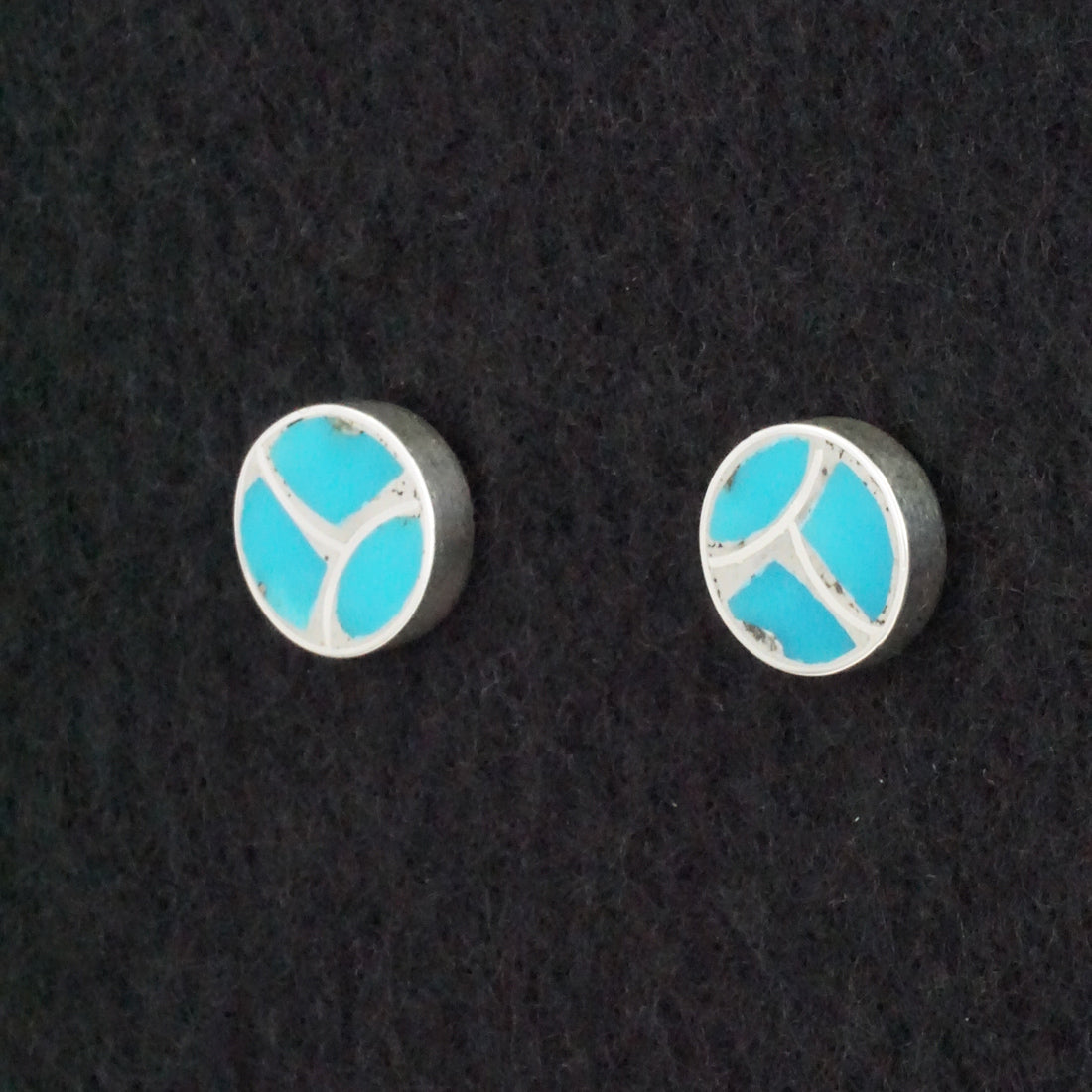 Lynette Johnson Turquoise & Sterling Silver Earrings