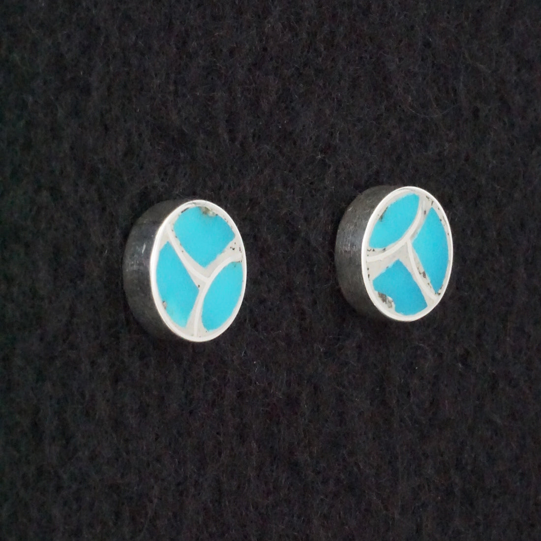 Lynette Johnson Turquoise & Sterling Silver Earrings