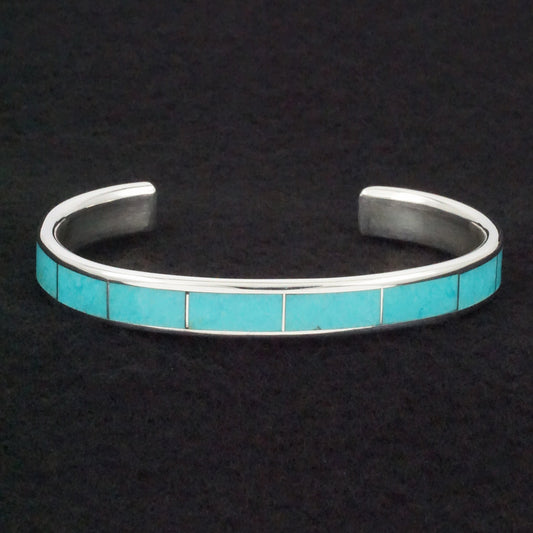 Larry Loretto Turquoise & Sterling Silver Bracelet