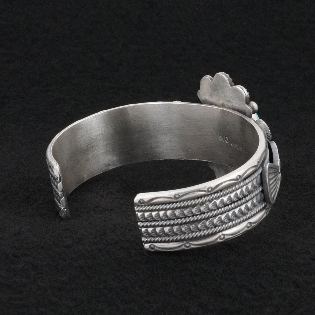 Michael Calladitto Turquoise & Sterling Silver Bracelet