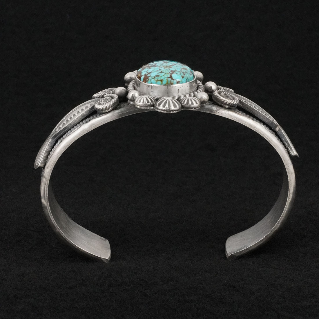 Michael Calladitto Turquoise & Sterling Silver Bracelet