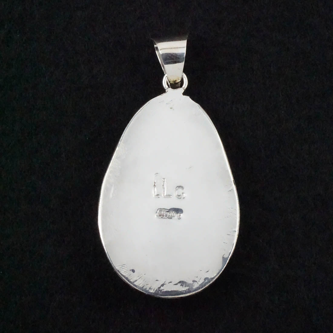 Gladys Lamy Multi Stone & Sterling Silver Pendant