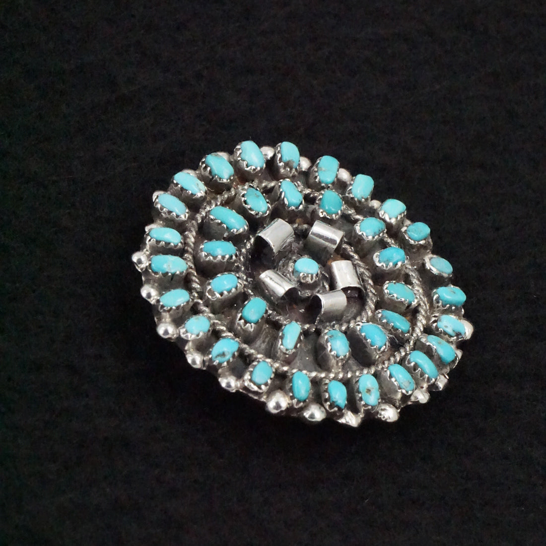 Lorencita Walela Turquoise & Sterling Silver Pin/Pendant