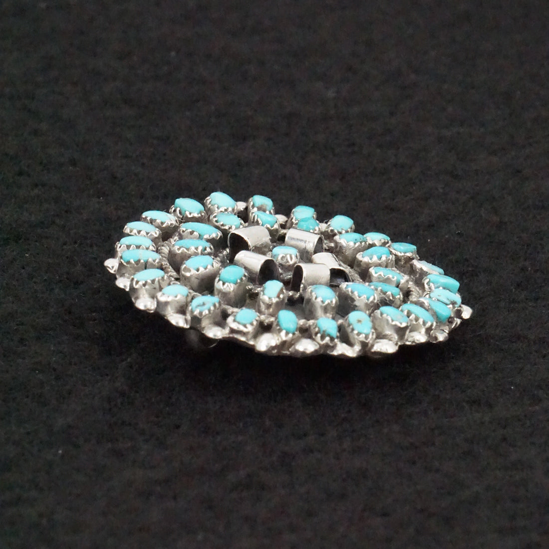 Lorencita Walela Turquoise & Sterling Silver Pin/Pendant