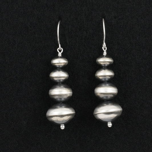 Bryannen Halwood Sterling Silver Navajo Pearl Earrings