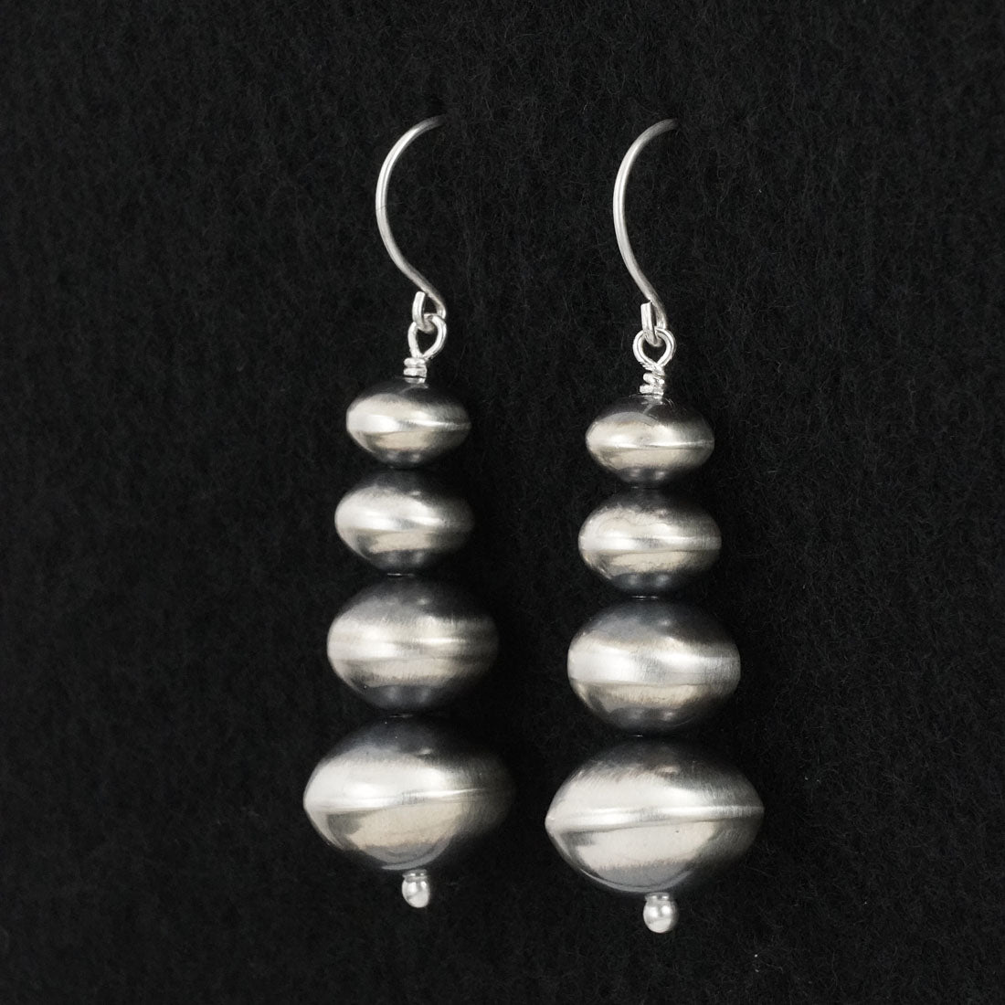 Bryannen Halwood Sterling Silver Navajo Pearl Earrings