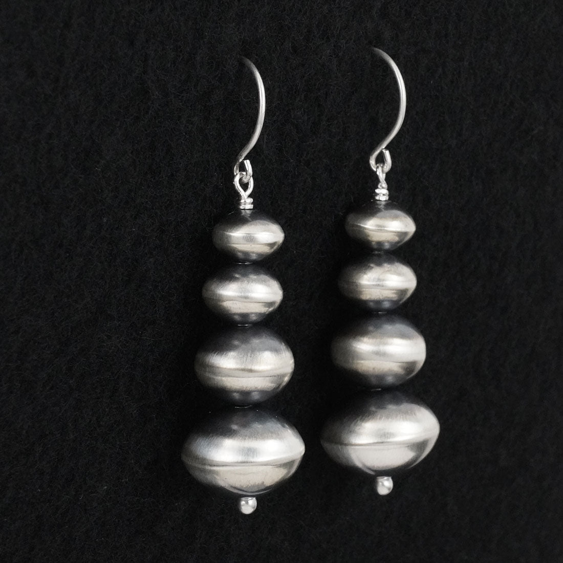 Bryannen Halwood Sterling Silver Navajo Pearl Earrings