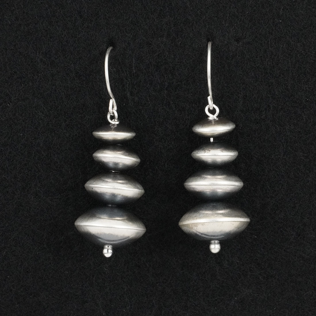 Bryannen Halwood Sterling Silver Navajo Pearl Earrings