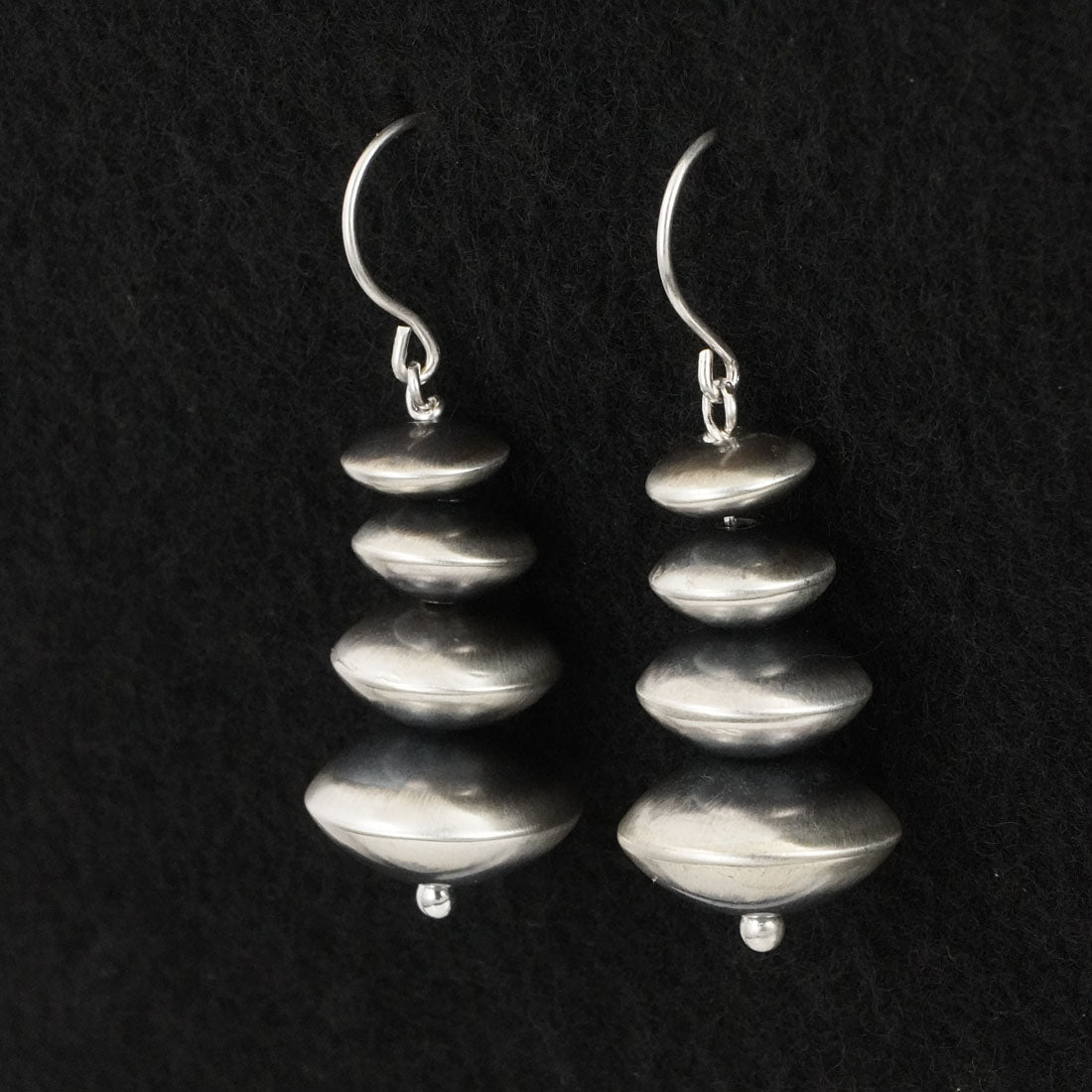 Bryannen Halwood Sterling Silver Navajo Pearl Earrings