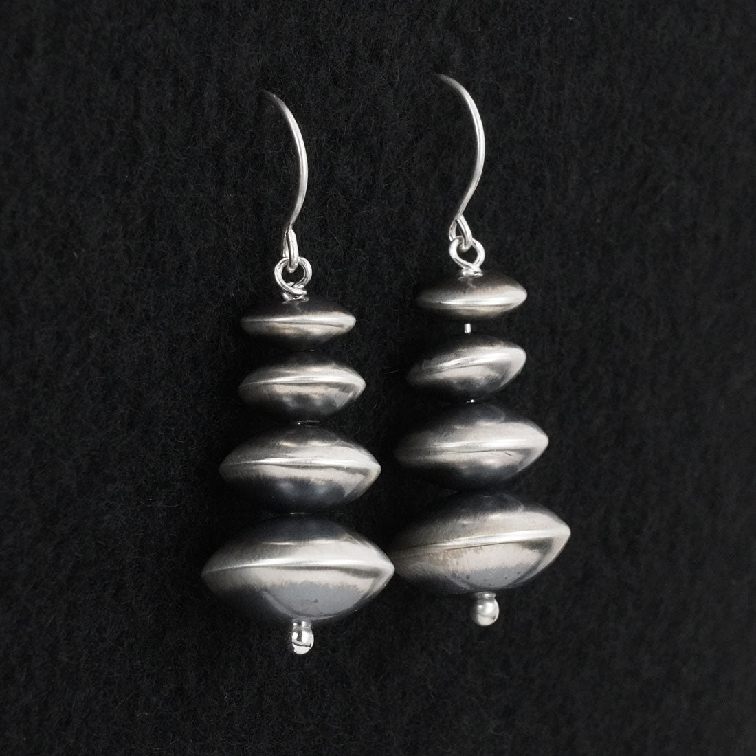 Bryannen Halwood Sterling Silver Navajo Pearl Earrings